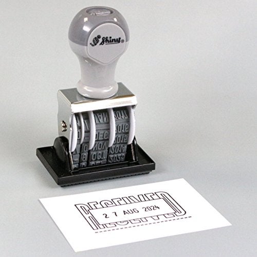Shiny S-69 RECEIVED Date Stamp Signature place - Image 2