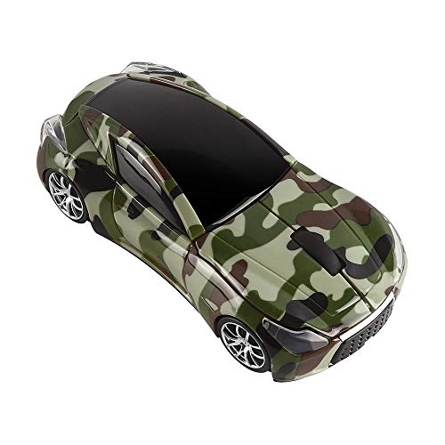elec Space Cool Sport Car Shape 2.4GHz Wireless Mouse Optical Cordless Mice with USB Receiver for PC Laptop Computer 1600DPI 3 Buttons - Image 5