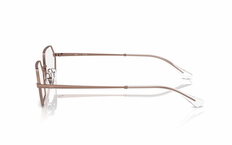 راي بان Unisex Ray-Ban RX6528 2943 Yevi Rose Gold RX Optical Frame -  56mm - Image 2