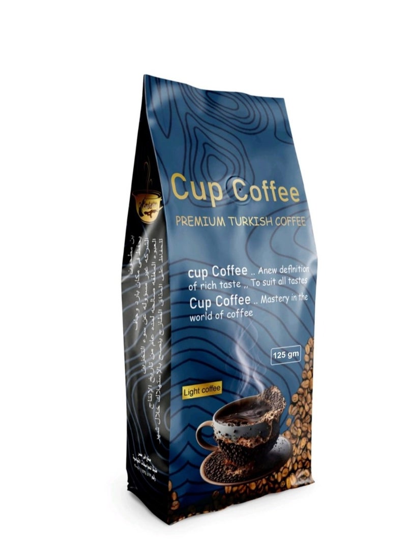 Cup Coffee - Turkish Coffee light Blended-125 Gm - Image 1