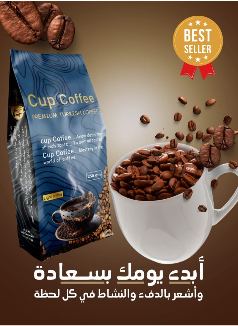 Cup Coffee - Turkish Coffee light Blended-125 Gm - Image 1