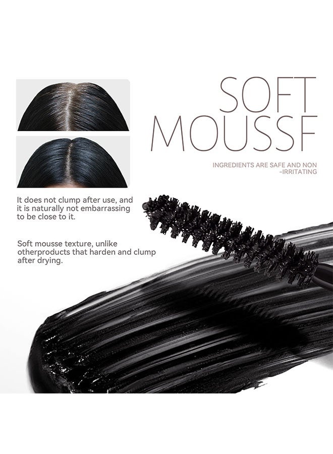 Sheloves Natural Eyebrows Hair Touch-Up Stick,Root Touch Up Hair Color, 3 In 1 Gray Hair Concealer Stick with Precision Applicator, Temporary Hairline Filler, Multi-Purpose Mascara for Eyebrow and Beard # 02 Light Brown - Image 5