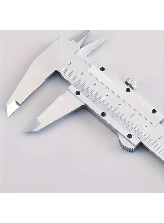 150mm Stainless Steel Vernier Caliper High Precision Manual Slide Measuring Tool with Case - Image 1