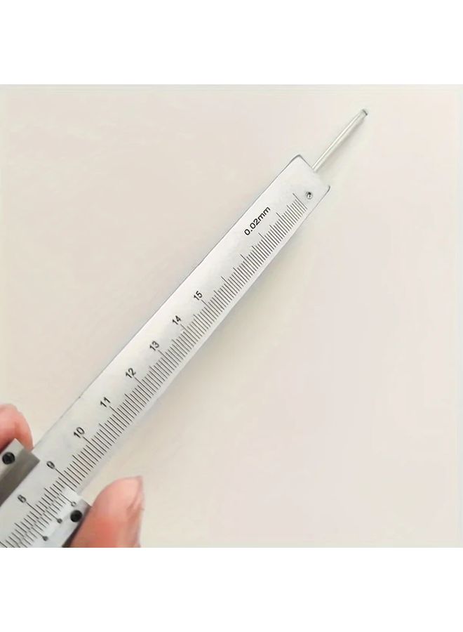 150mm Stainless Steel Vernier Caliper High Precision Manual Slide Measuring Tool with Case - Image 4