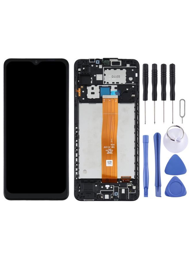 erorex Replacement Original LCD Screen for Samsung Galaxy A12 4G SM-A125F Digitizer Full Assembly with Frame - Image 2