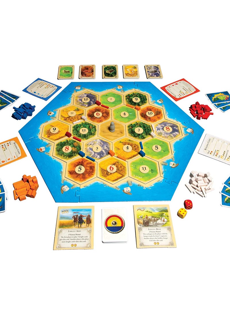SUPERHEATED Neurons - Catan English Version - Base Game 2-4 Players - Image 1