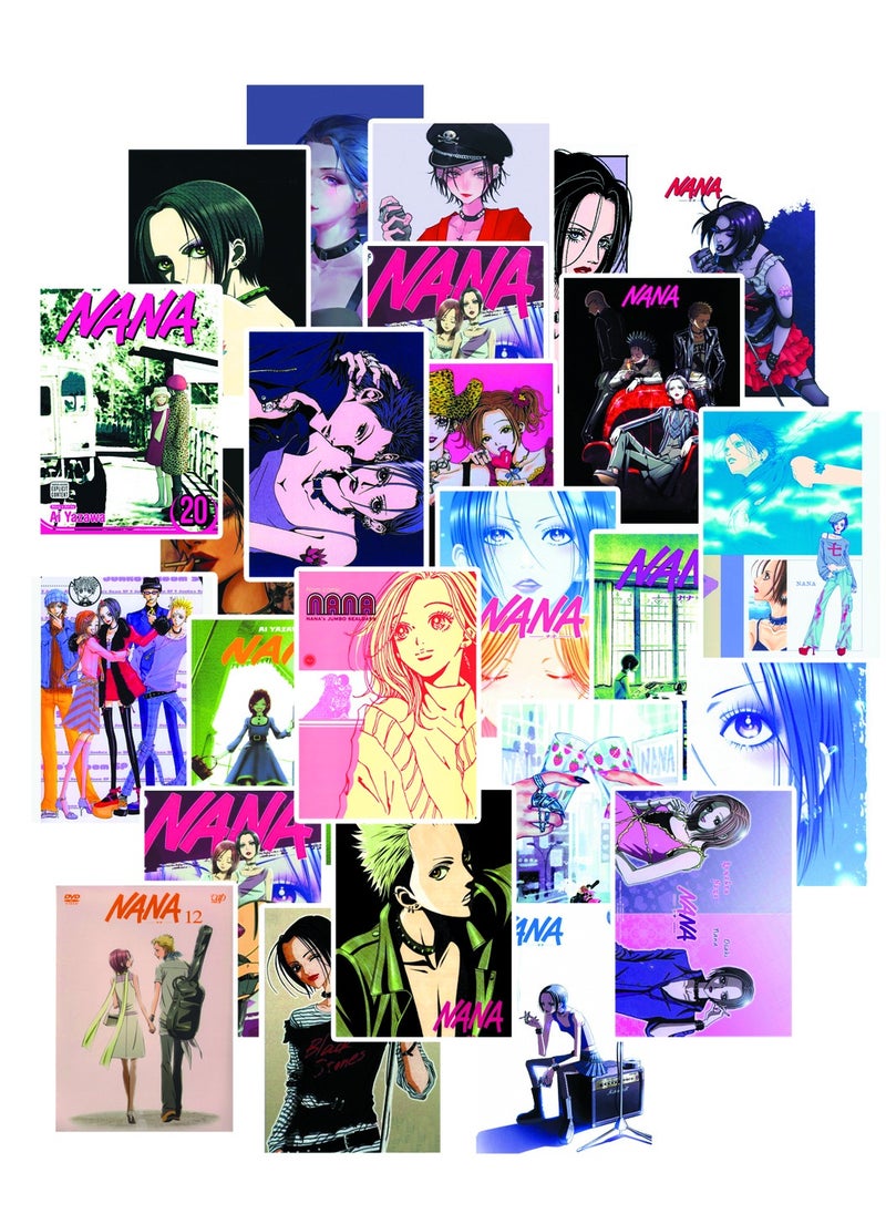 Stickers Anime Nana Stickers, 25 Pieces, No repeat  - Image 1