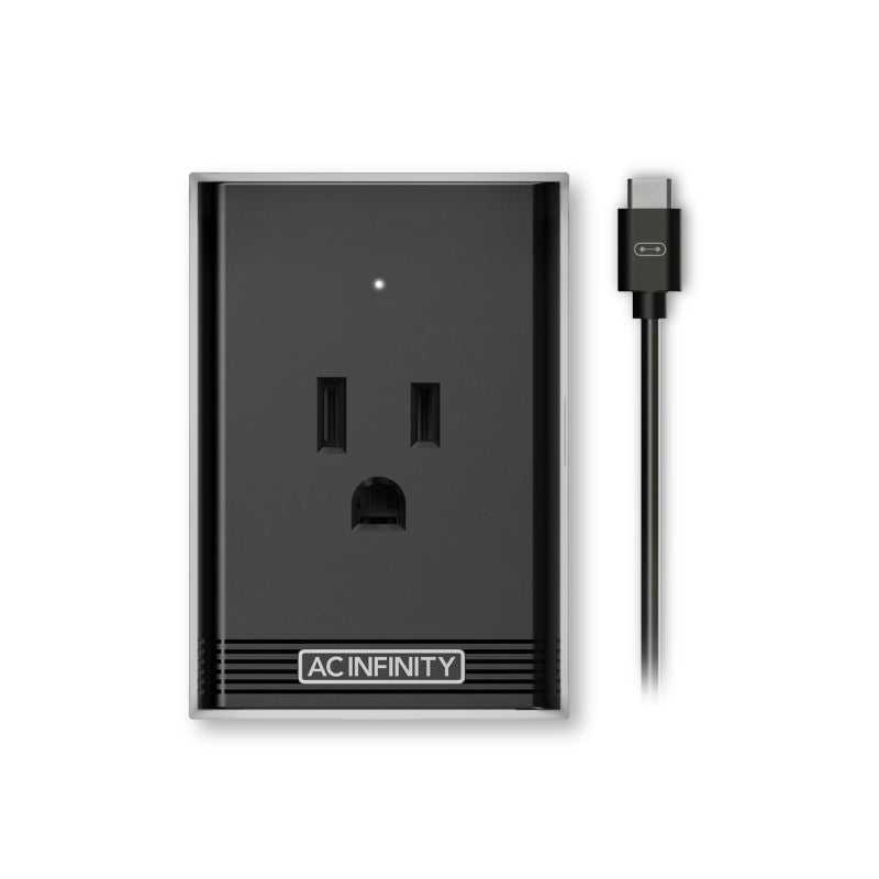 AC Infinity UIS Control Plug, Outlet Adapter to Connect UIS Smart Controllers to Outlet Devices - Image 1