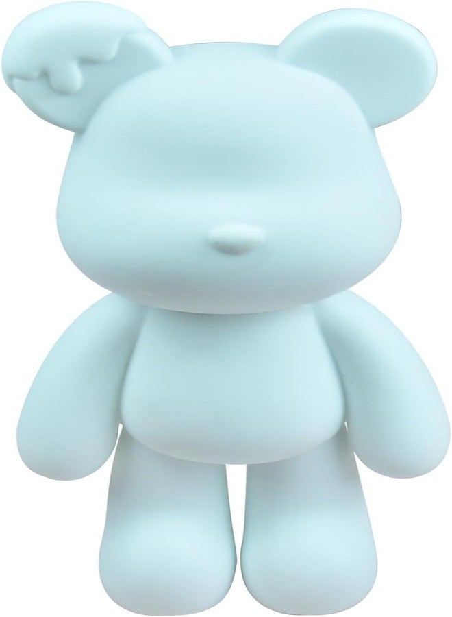 Coniuty Fluid Bear Painting Figure, DIY Bear Figure for Home Decoration (10 Inch, Blank Mold) - Image 1