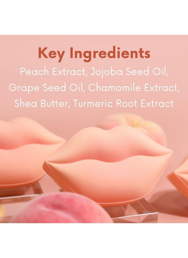 KOCOSTAR KOCOSTAR Peach Duoduo Lip Scrub and Lip Oil in Cream, Exfoliating and Moisturizing Lip Treatment for Dry Skin, Korean Skincare, 1.5 oz  - Image 5