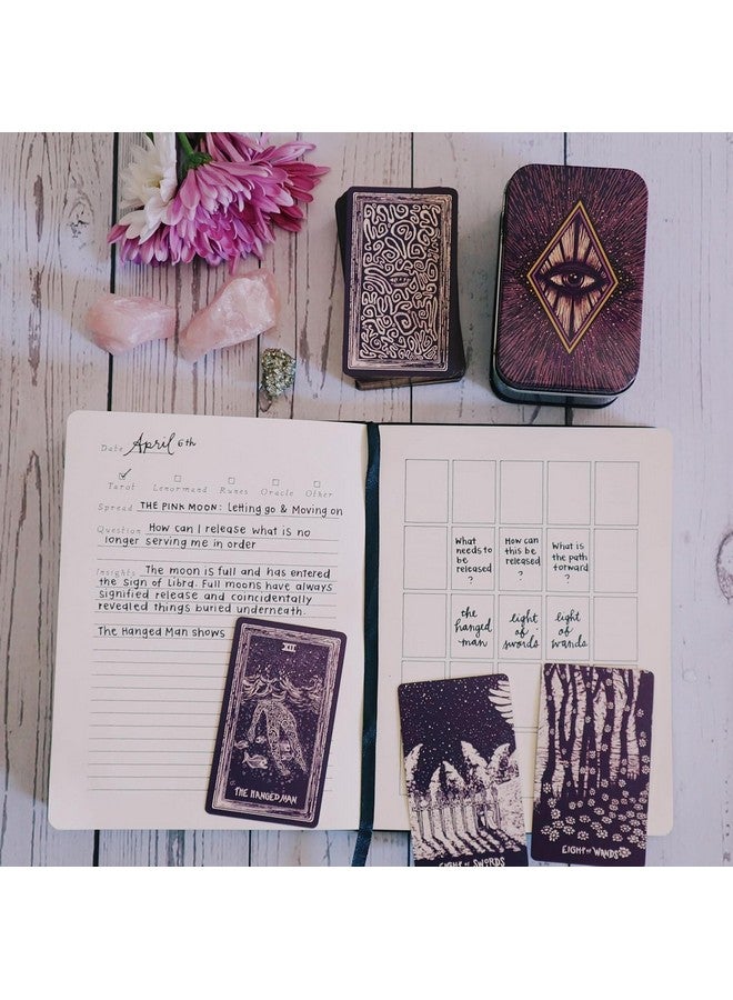 Volcano Light Visions Tarot Deck with General Instructions Book | Traditional Standard Tarot Deck Cards for Family Parties Playing Card Game for Adults Beginners (Little Light Visions Tarot Cards) - Image 2