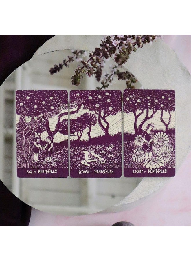 Volcano Light Visions Tarot Deck with General Instructions Book | Traditional Standard Tarot Deck Cards for Family Parties Playing Card Game for Adults Beginners (Little Light Visions Tarot Cards) - Image 5