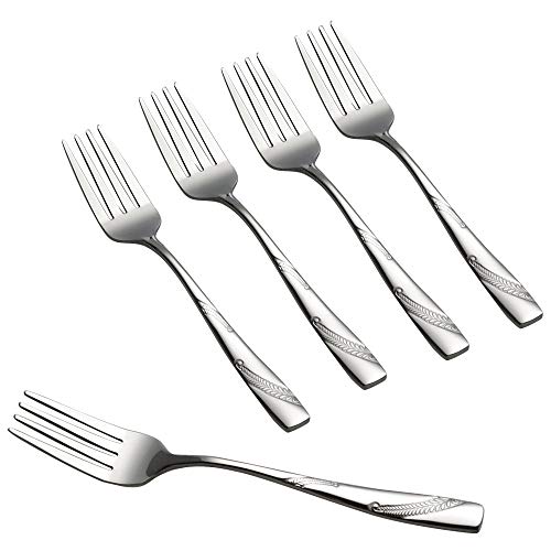 Nicesh 16-Piece Stainless Steel Dessert Forks, 6.70-Inch - Image 1