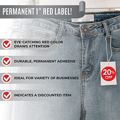Kube with a K 1000 Stickers/Roll Paid Permanent 1 Inch Label Sticker - Image 3