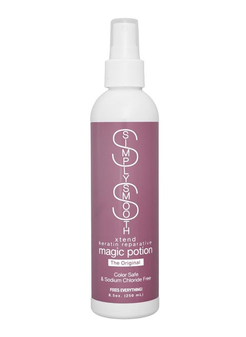 SIMPLY SMOOTH Magic Potion Original Leave In Conditioner Detangler & Heat Protection Styling Spray Repair & Reduce Breakage Color Safe & Sodium Chloride Free 8.5oz