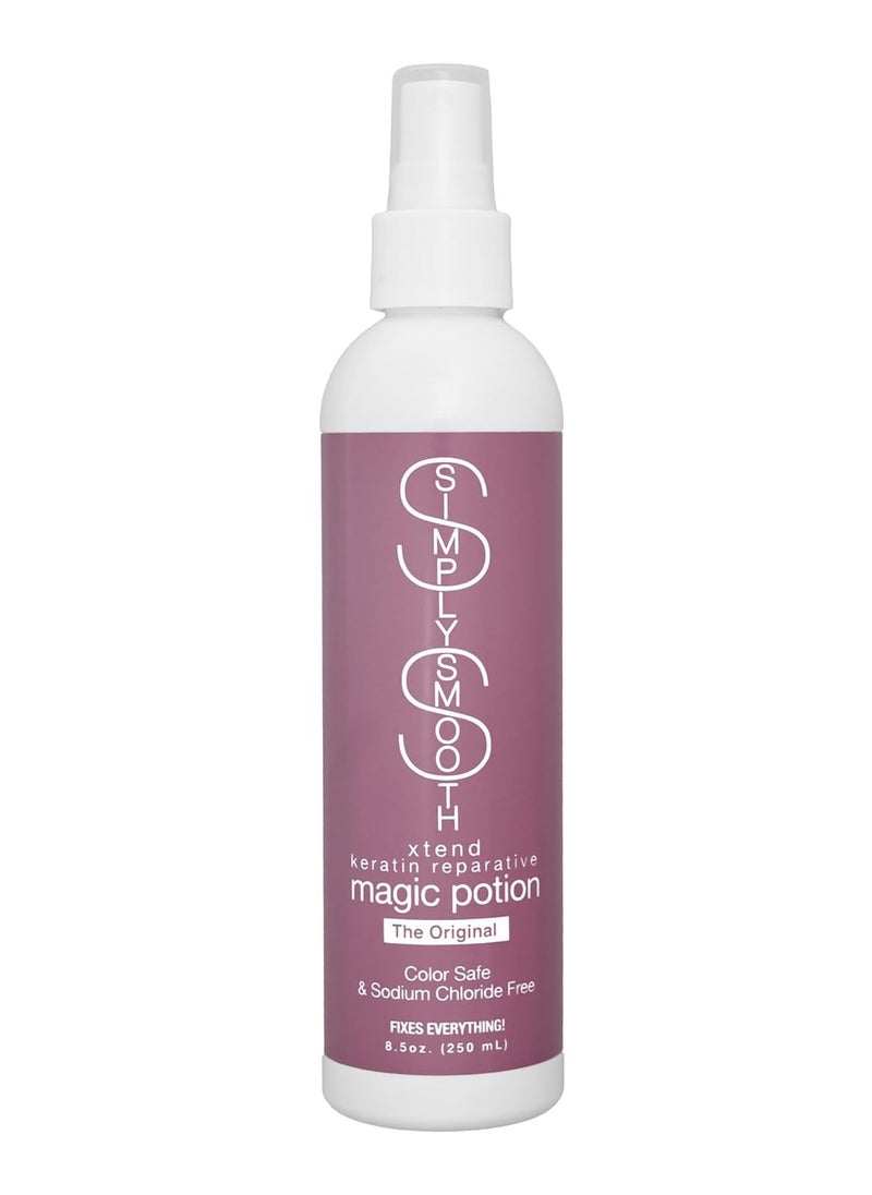 SIMPLY SMOOTH SIMPLY SMOOTH Magic Potion Original Leave In Conditioner Detangler & Heat Protection Styling Spray Repair & Reduce Breakage Color Safe & Sodium Chloride Free 8.5oz  - Image 1