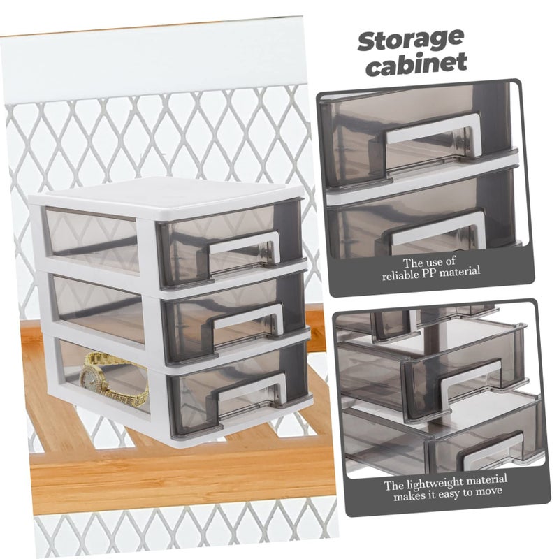 KOMBIUDA Versatile White Storage Drawer Cubicle Accessories Organizer - Image 5
