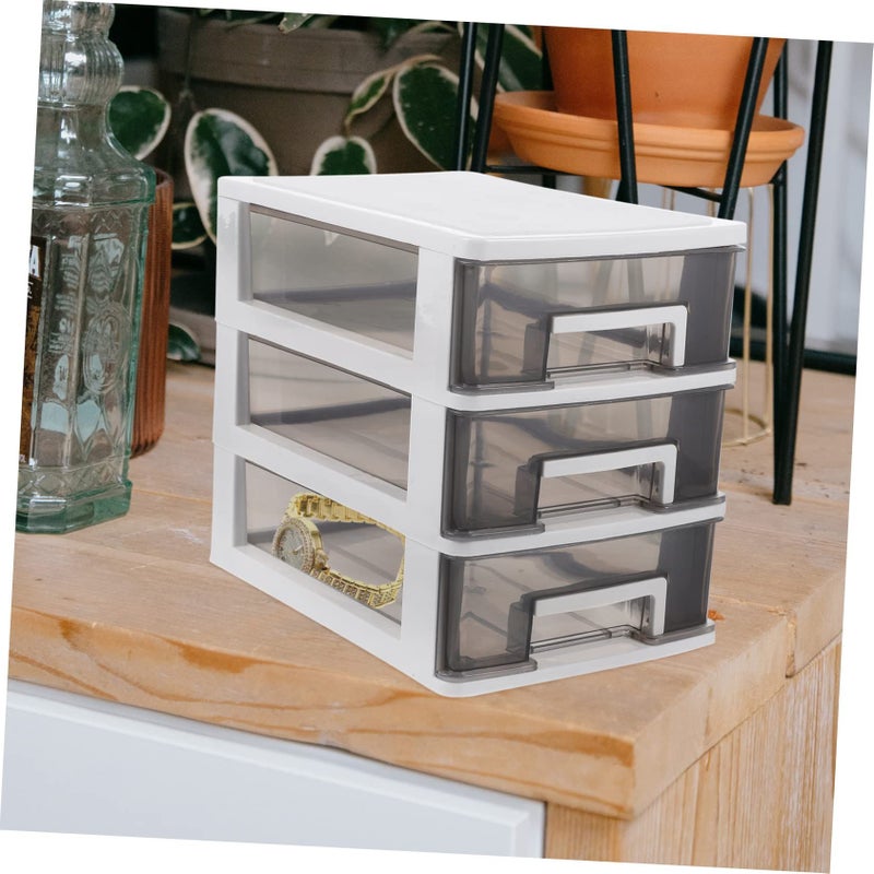 KOMBIUDA Versatile White Storage Drawer Cubicle Accessories Organizer - Image 3