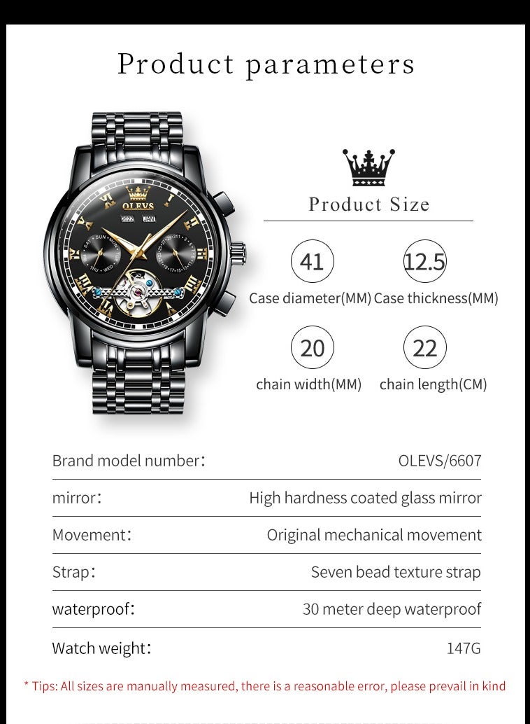 أوليفز OLEVS الرجال ووتش - Image 5