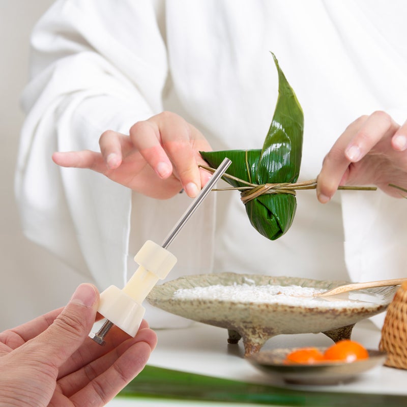 Zongzi Threader Chinese Zongzi Threading Tool Zongzi Making Wrapping Threader - Image 5