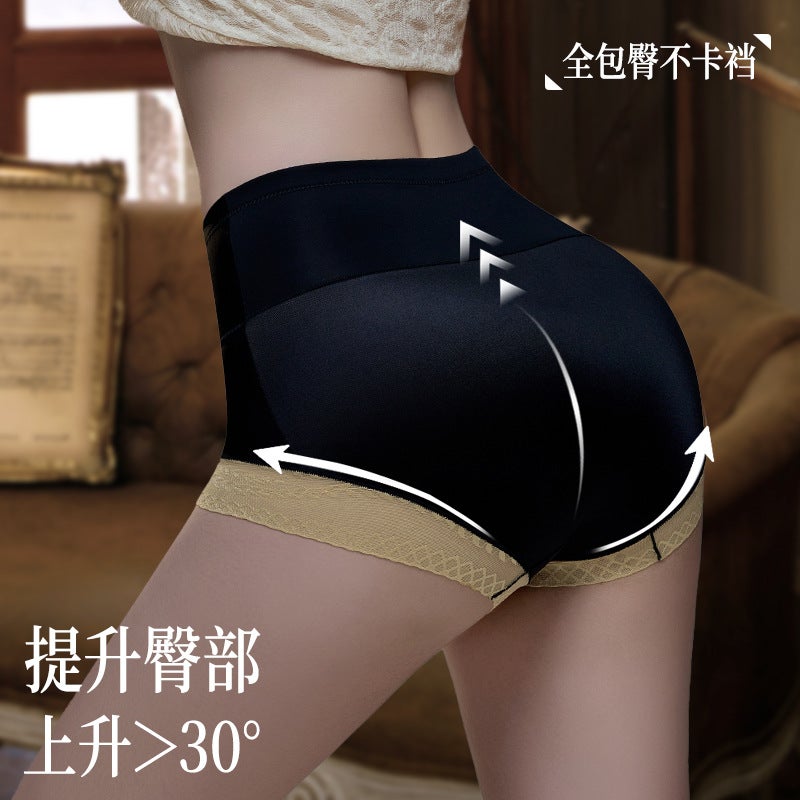 Bio-Ceramic Tummy Control Pants Lace High Waist Shaping Three-Dimensional Butt Lifting Leggings - Image 4