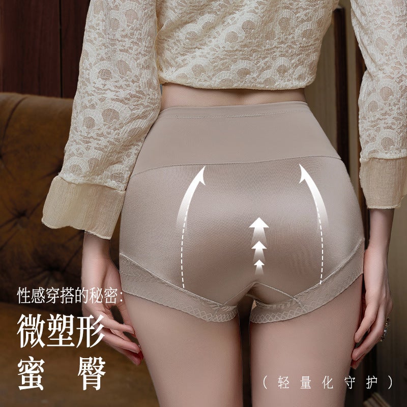 Bio-Ceramic Tummy Control Pants Lace High Waist Shaping Three-Dimensional Butt Lifting Leggings - Image 5