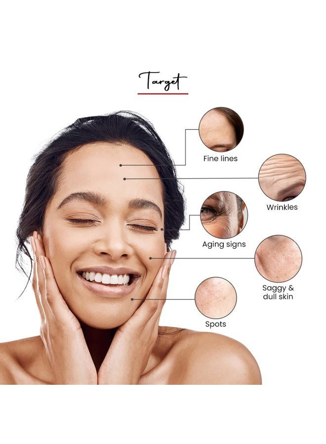 ProTouch Skin Lift Recovery Drops to Reduce Fine Lines & Wrinkles - Effective on Neck, Jawline, Chin, Forehead & Smile-Lines | All Skin Types (6 ML) Pack Of 1 - Image 2