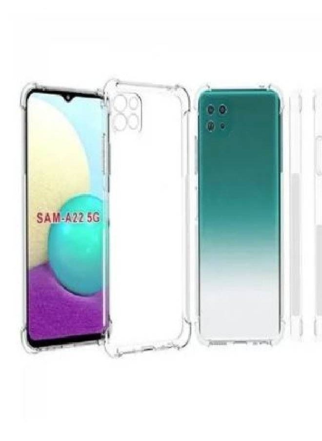 Zolo - Protective Edge Case Cover For Samsung Galaxy A22 5G Clear - Image 1