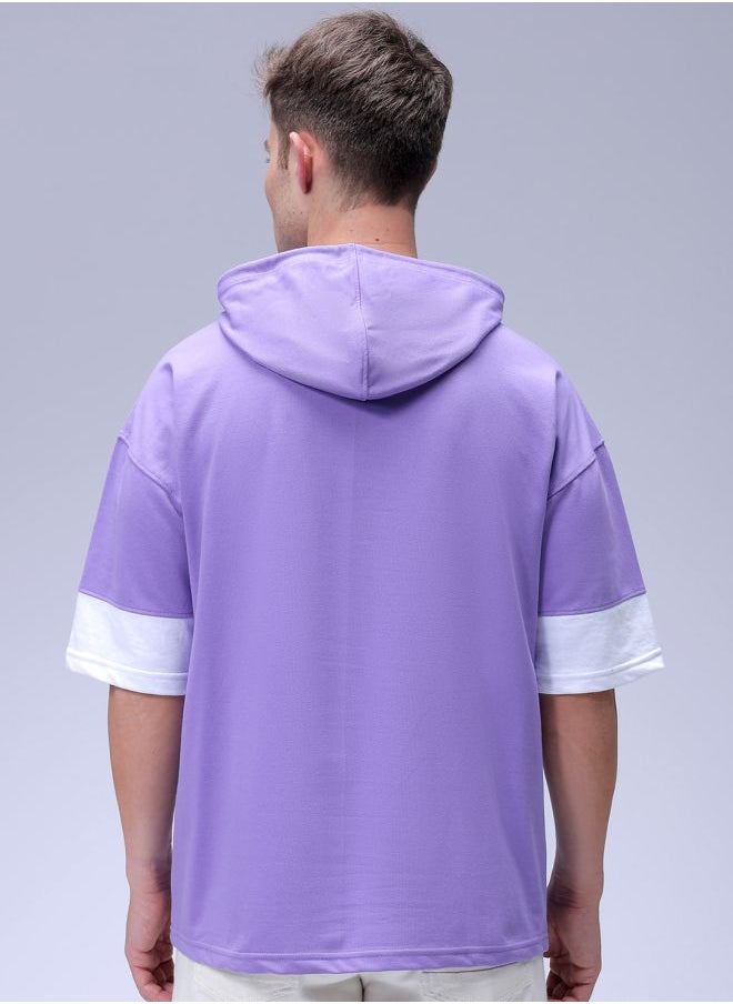 Men Oversized Printed Purple Sweatshirt - pzsku/ZE8B2C1DCE12E5998BB6DZ/45/_/1739357183/f62bf695-84b5-4b8d-9c4e-4786da6a3cb3