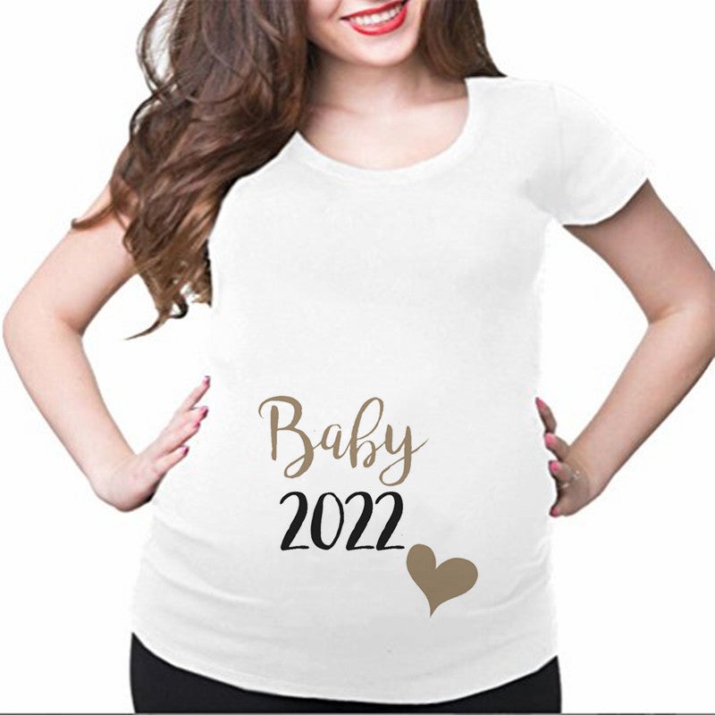 2025 Export Baby Loading Printed Short-Sleeved T-Shirt Women'S Tops - Image 3