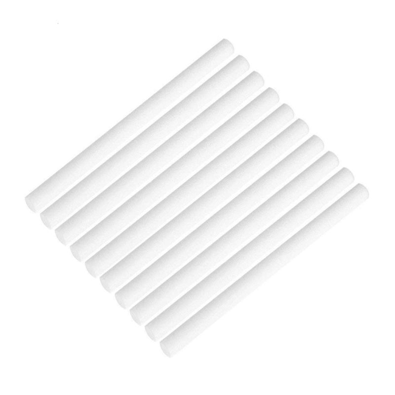 MOVTIP Humidifier Cotton Sticks, 10PCS Cotton Filter Sticks for Humidifiers Refill Sticks Filter Replacement Wicks for Portable Personal USB Mini Humidifier 8 x 100mm (10PCS) - Image 1