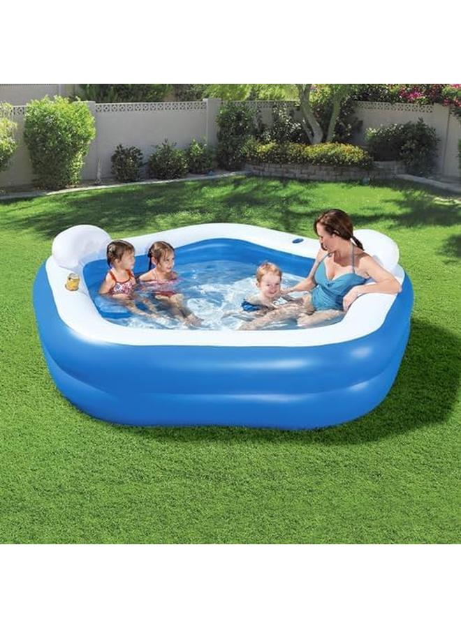 Bestway Family Fun Pool 213X207X69Cm - Image 2