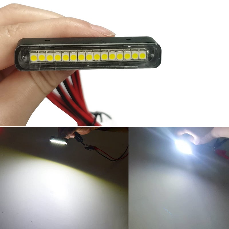 NBWDY 1Pcs 15 white Leds Led License Plate Light Waterproof Motorcycle Led Tail Light Trailer Light,Backup Light,Reverse Light,Side Marker Light for Motorcycle Scooter Bike ATV Car RV SUV - Image 5