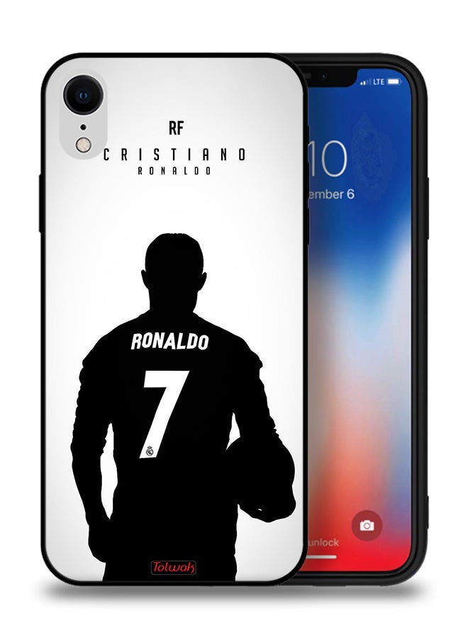 Tolwak Apple iPhone XR Protective Case Cristiano Ronaldo Mask - Image 1
