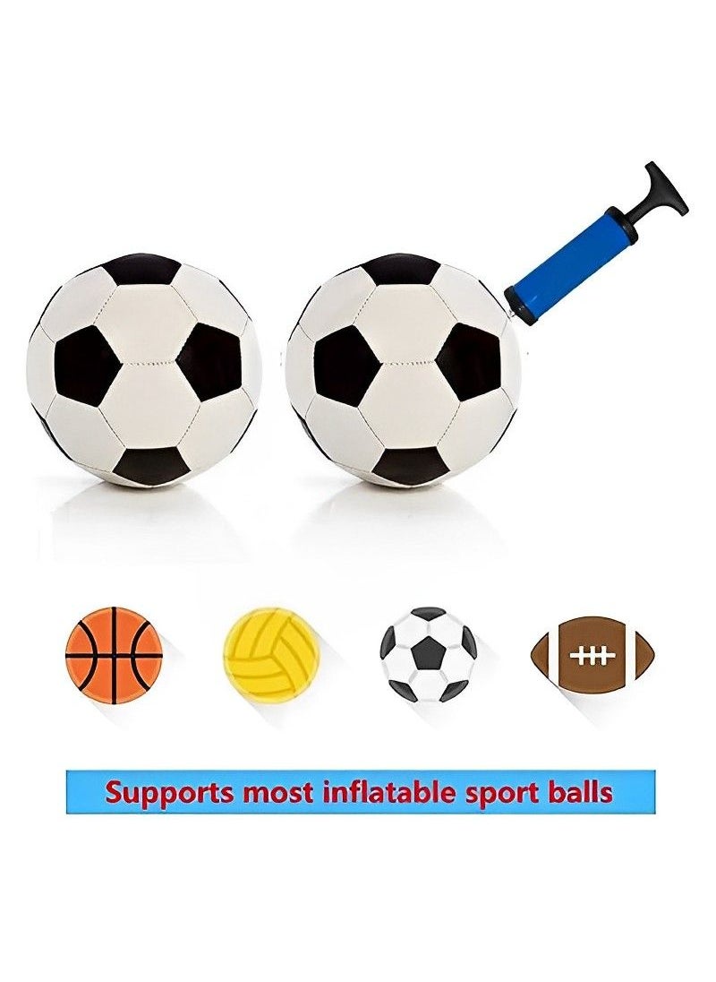 Generic - Portable Air Pump | Sports Ball Tool Inflator Ball Pump with 7 Needles | 1 Pcs Valve Adapter & 1 Air Hose for Football , Volleyball , Basketball , Swim Inflatables , Rugby Balloons - Image 1
