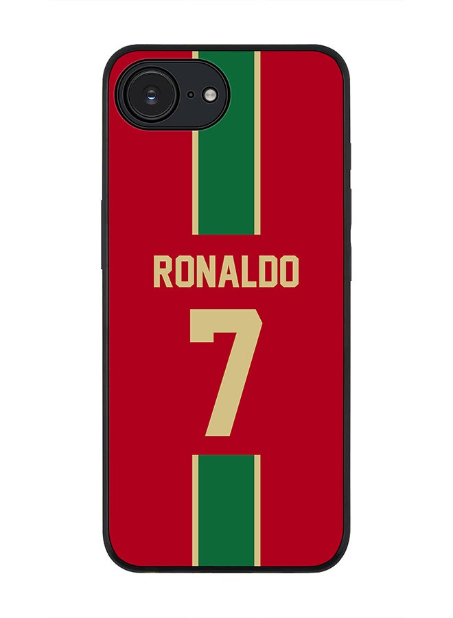 Stylizedd For Apple iPhone 16e Case,Slim fit Camera Protection, Shockproof Thin Phone cover  - Football - Portugal,  Ronaldo - Image 1