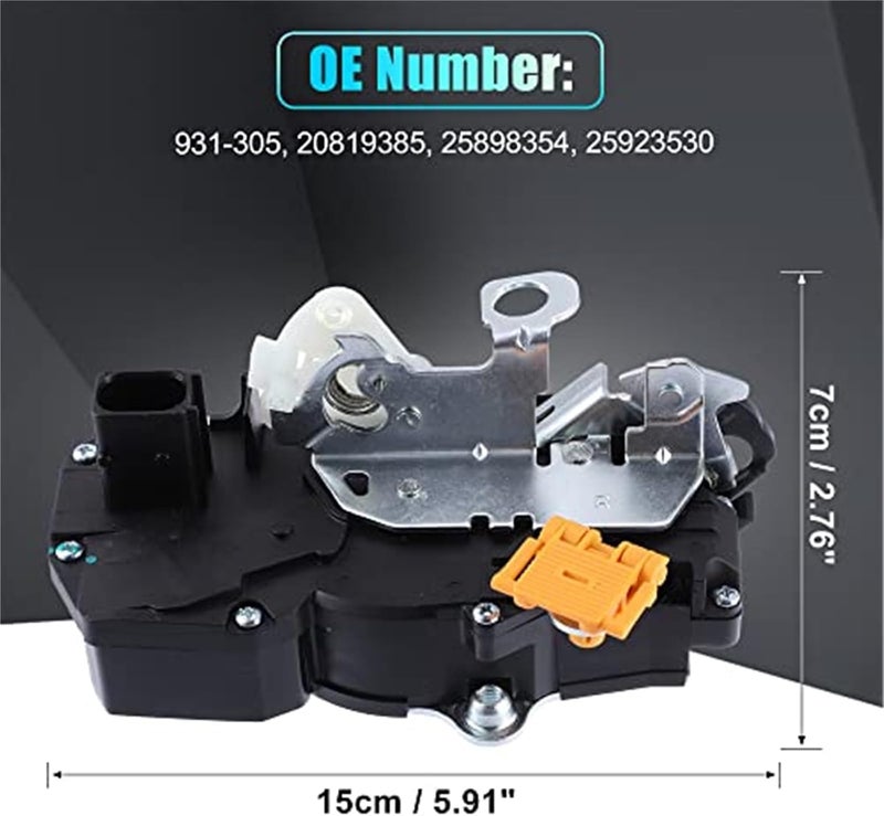 Wivplex Door Lock Actuator Motor for Impala 2006-2011 - Image 2