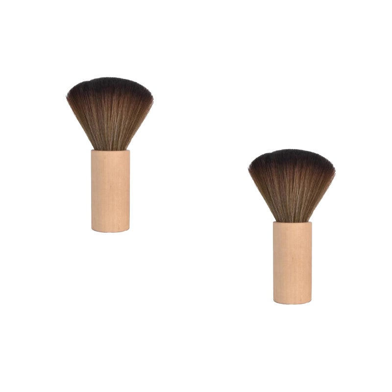 2pcs Hair Brush Hair Salon Brush Hair Cutting Cleaning Brush Barber Brush - Image 1
