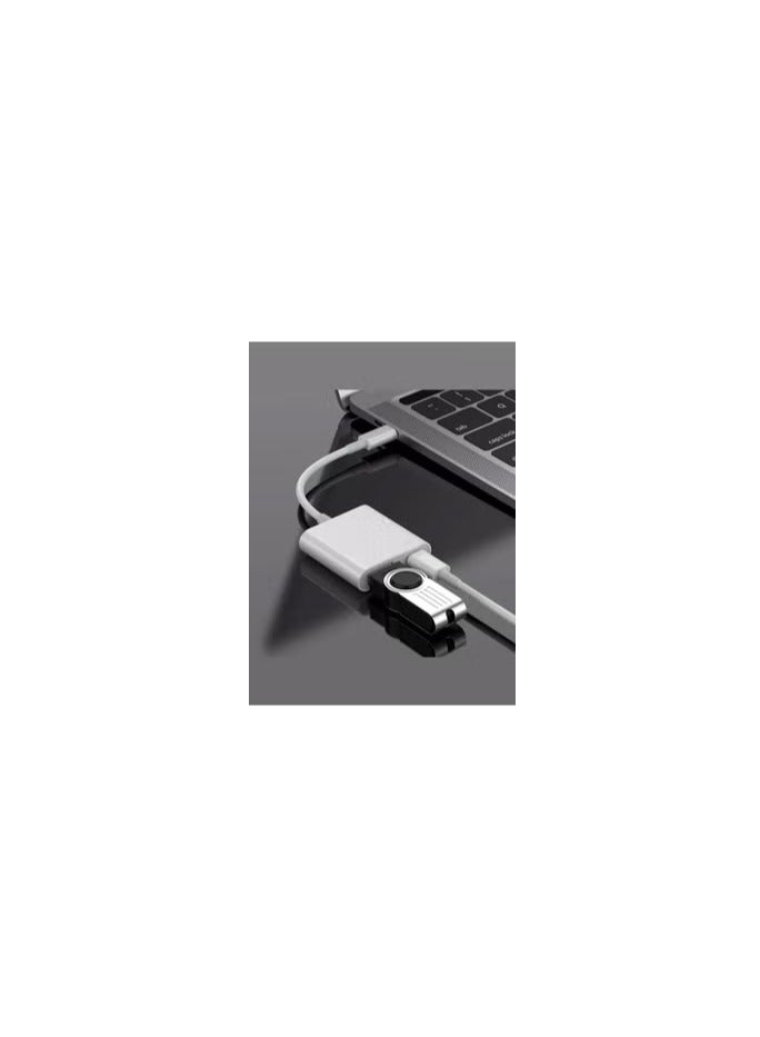 (For Apple iPhone 16) USB-C Camera Adapter Plug and Play 3.0 OTG Adapter with Charging Port Support Card Reader, USB Flash Drive, Keyboard and Mouse