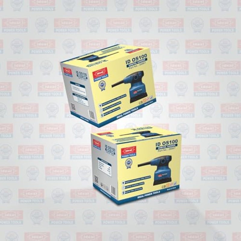 ماكينة الصنفرة المدارية الكهربائية OS100 240 فولت، متعددة الألوان - Image 4