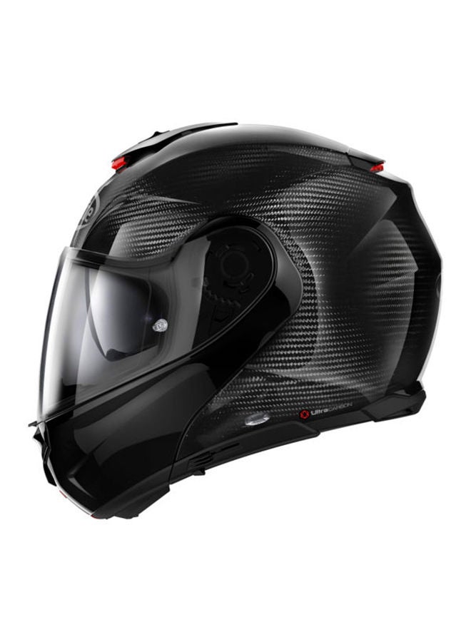 Nolan X-Lite X-1005 Ultra Carbon Dyad 002 Flat Black Flip-Up Motorcycle Helmet - Medium  - Image 1