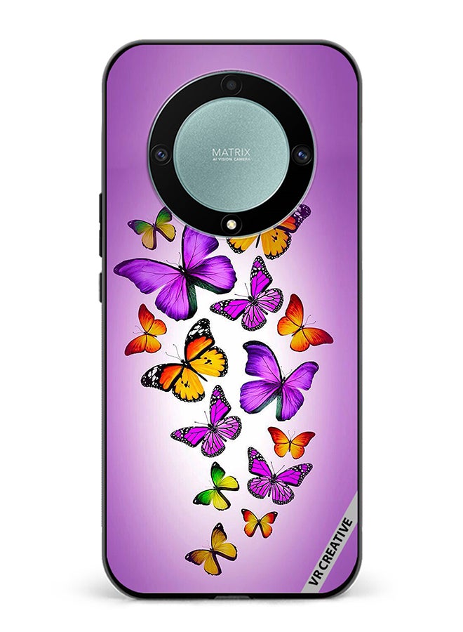VR CREATIVE Protective Case Cover For Honor X9b Mix Butterflies Design Multicolour - Image 1