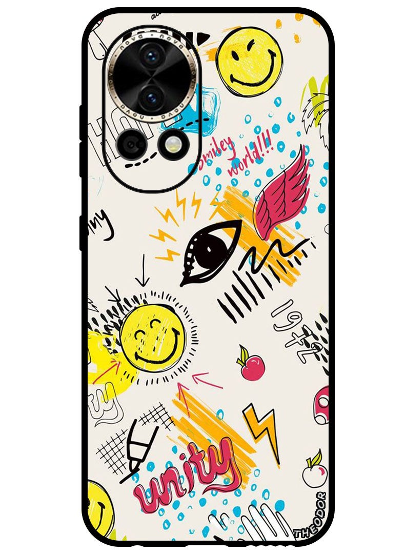 Theodor Protective Case Anti Scratch Shock Proof Bumper Cover For Huawei Nova 12 Unity - Image 1