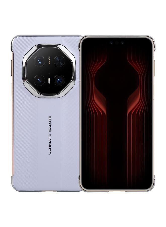 اس-توب جراب لهاتف Huawei Mate 70 RS Ultimate مصنوع من الجلد العادي المطلي بالكهرباء - Image 1