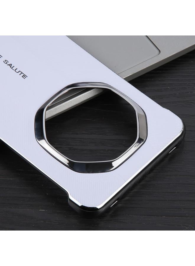 اس-توب جراب لهاتف Huawei Mate 70 RS Ultimate مصنوع من الجلد العادي المطلي بالكهرباء - Image 4