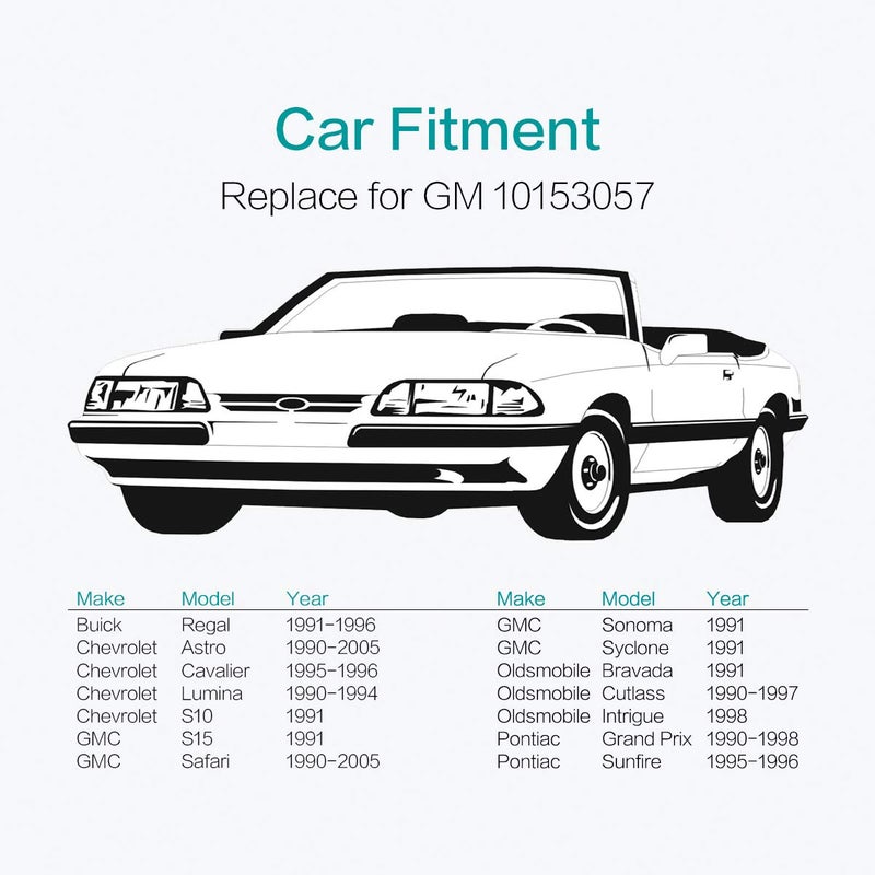 Lantee Car Clips for GM - 50 Front Door Trim Panel Retainers Clips Replaces for GM 10153057 - Image 3