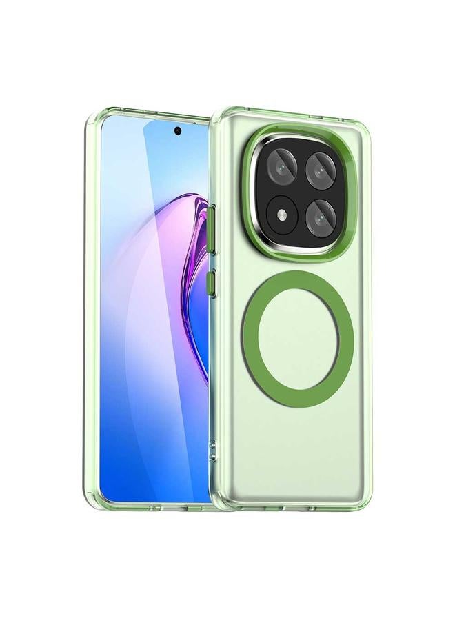 اس-توب جراب لهاتف Redmi Note 14 Pro+ 5G Candy Magsafe PC Hybrid TPU - Image 1