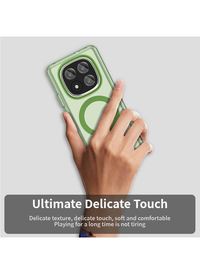 اس-توب جراب لهاتف Redmi Note 14 Pro+ 5G Candy Magsafe PC Hybrid TPU - Image 5