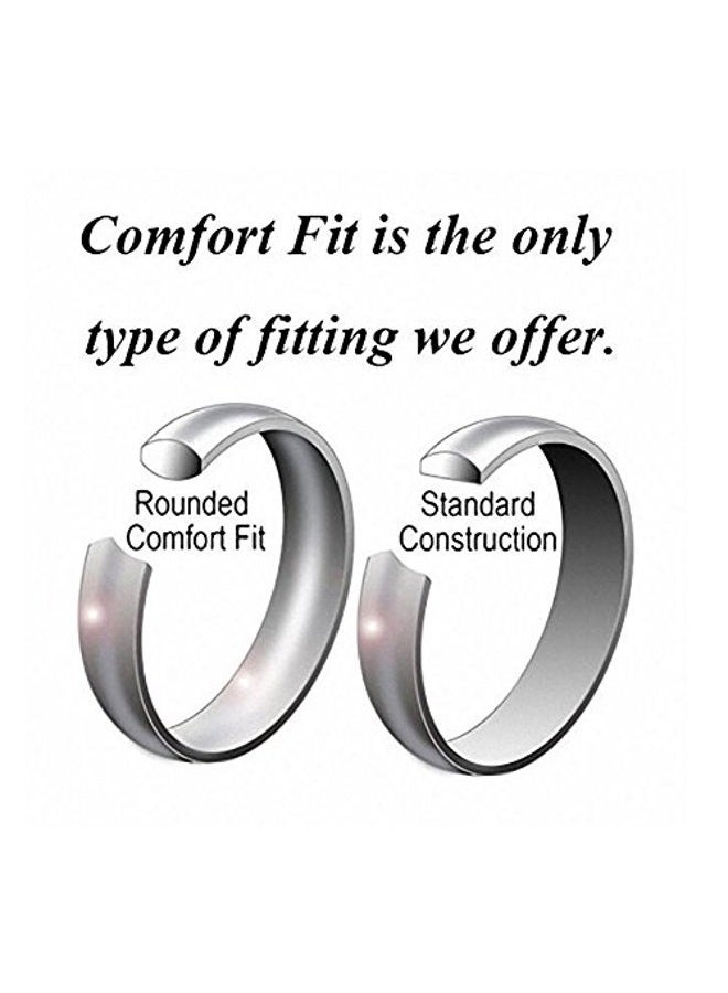 CROWNAL 6mm 8mm 10mm Thin Red Groove Black Brushed Tungsten Carbide Wedding Band Ring Comfort Fit Engraved I Love You Size 5 To 17, 10, Tungsten,Tungsten Carbide, tungsten - Image 5