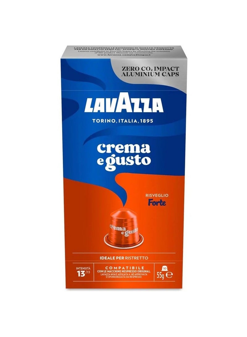 Lavazza Crema eGusto Forte Coffee Capsules - Image 1
